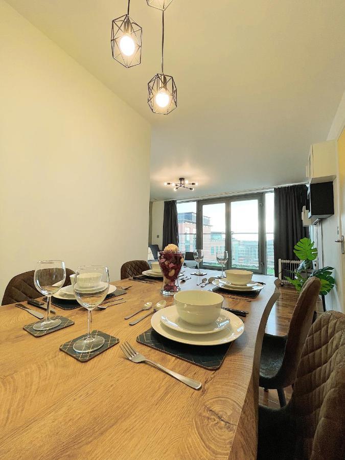 Insta-Style Penthouse With Balcony Or 2B Apartment With Balcony Birmingham City Centre Exterior foto